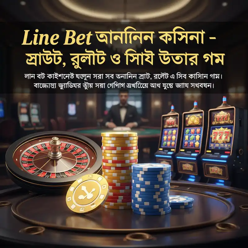 Line Bet অনলাইন ক্যাসিনো ব্যানার